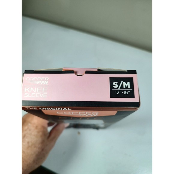 Copper Fit Elite Copper Infused Knee Compression Sleeve S/M - Picture 7 of 7